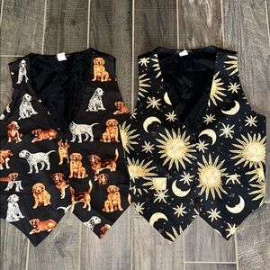 Fun Vintage Patterned Vests